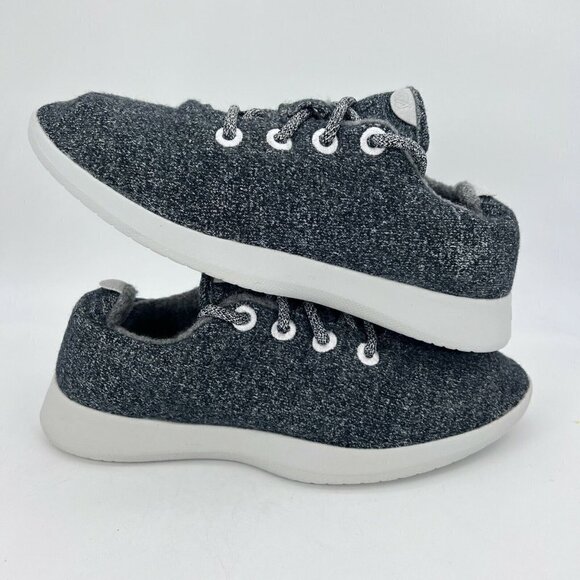Allbirds Wool Runners Natural Grey Light Sole Women Running Shoes 0718 NVI Sz 10 - Picture 8 of 12